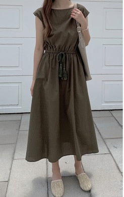 Black vintage dress: Women Female Vintage Dress