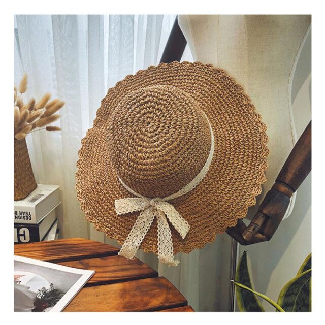 Womens beach hat: