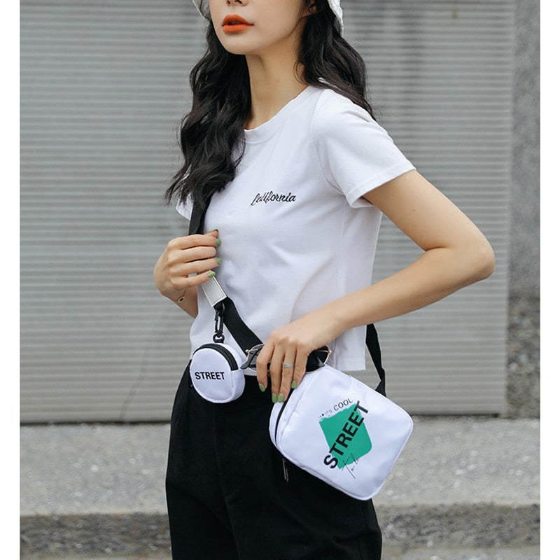 Durable Polyester Crossbody Hobo Bag