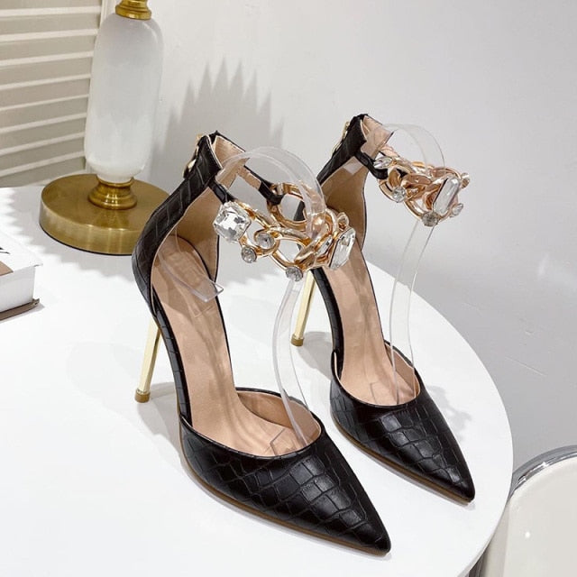 High Heels Diamond Party Women Sandals