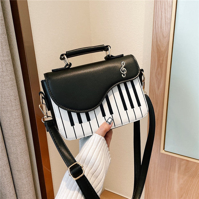 Piano Luxury Designer Shoulder Bag
