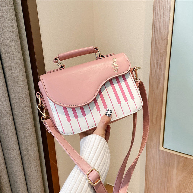 Piano Luxury Designer Shoulder Bag