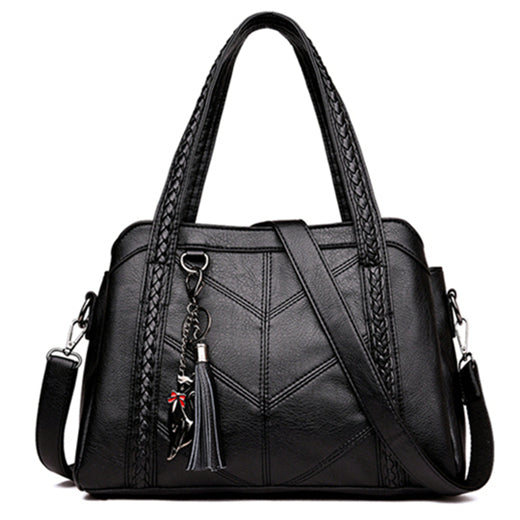 Ladies handbag leather