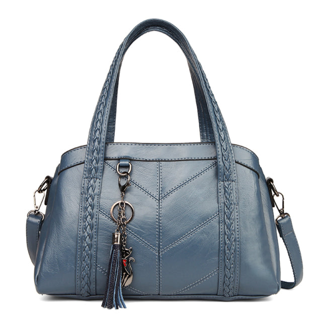 Ladies handbag leather