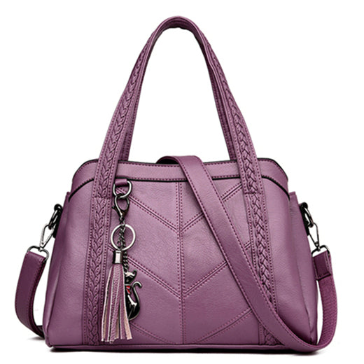 Ladies handbag leather