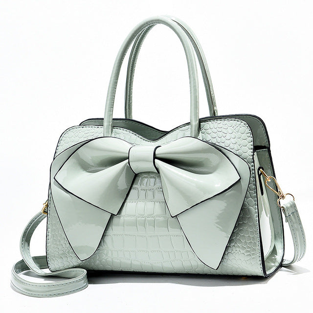 Patent leather bag
