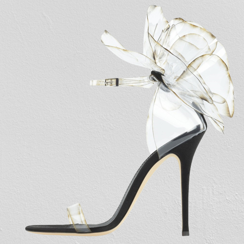 Transparent Heels Sandals