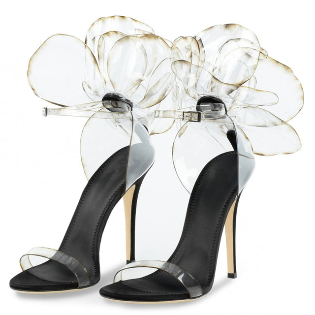 Transparent Heels Sandals