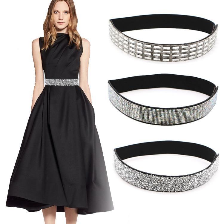 Rhinestone belt
