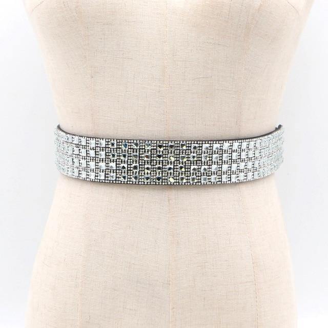 Rhinestone belt