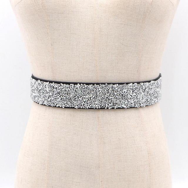 Rhinestone belt