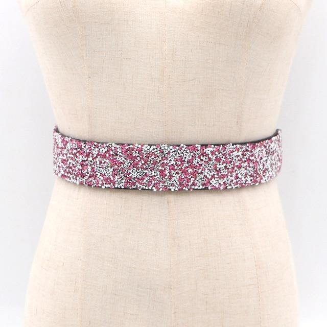 Rhinestone belt