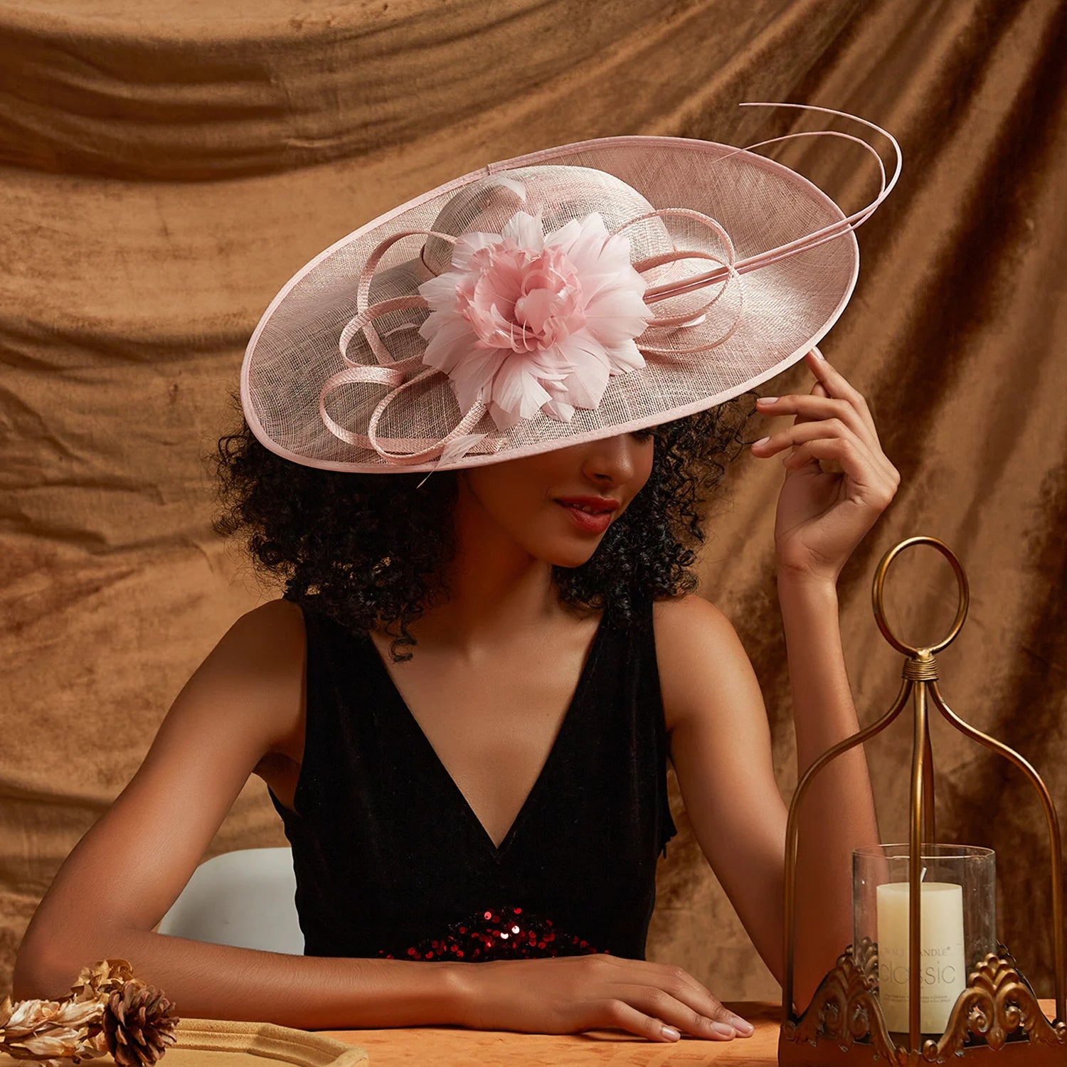 Ladies Church Hats: Elegant Bowknot Church Hat – greatexpectation Ladies Church Hats: Elegant Bowknot Church Hat – greatexpectation