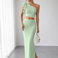 Apple green two piece outfit