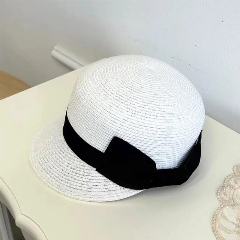 Classic ribbon brim hat