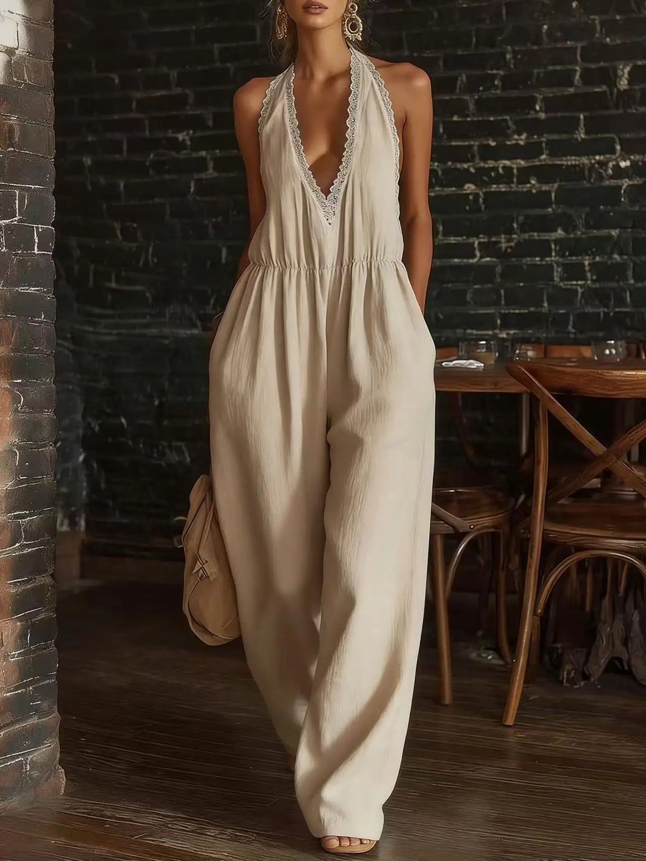 Wide Leg Jumsuit