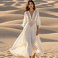 Lace Trim Maxi Dress