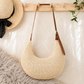 Crescent hobo handbag