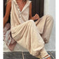 Button Front Hooded Romper