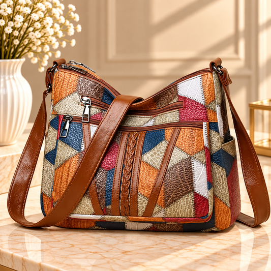 Multicolor Crossbody Shoulder Bag