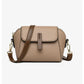 Pebbled leather crossbody bag