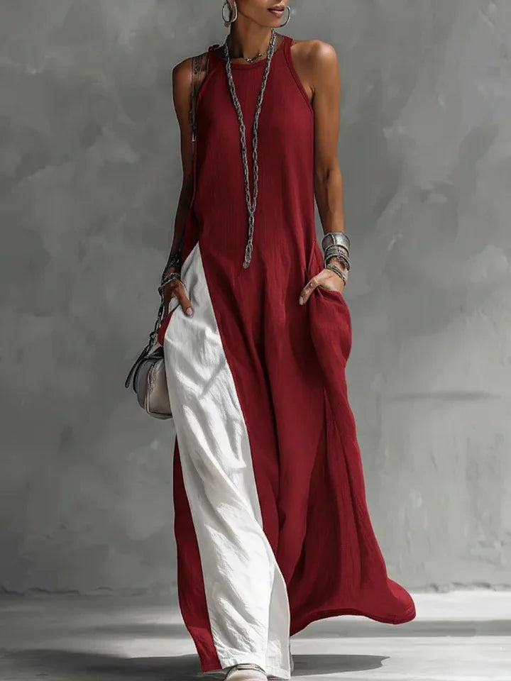 Flowy Wide Leg Romper