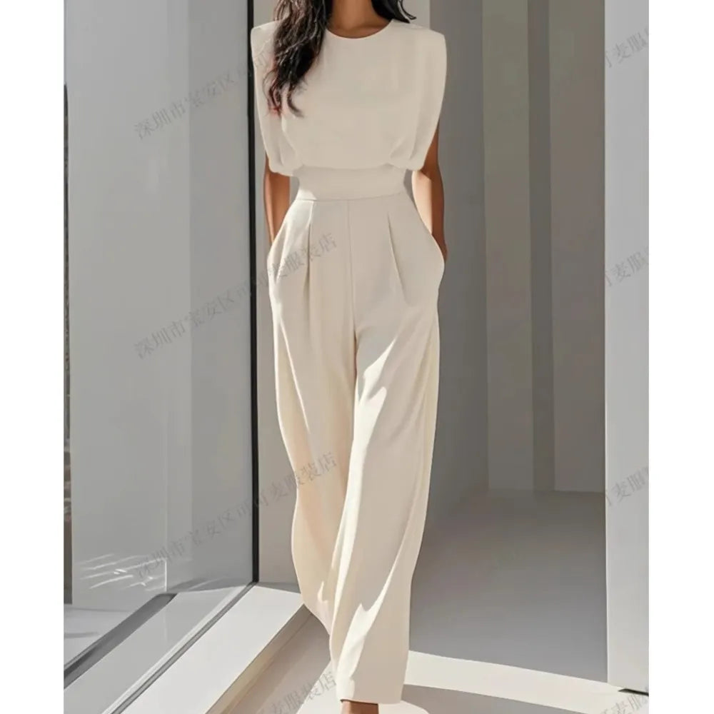Elegant Wide Leg Jumpsuit