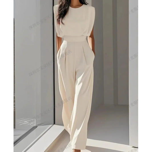 Elegant Wide Leg Jumpsuit