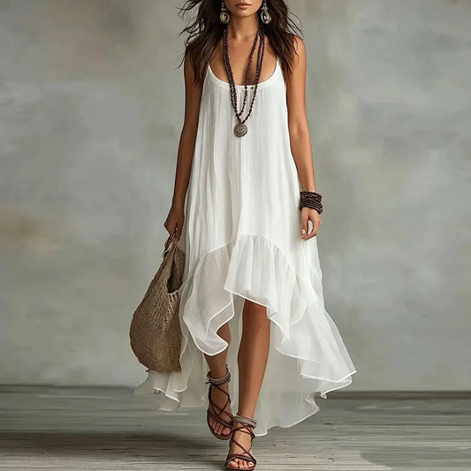 Boho Tiered Ruffle Dress