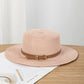 Summer Straw Boater Hat