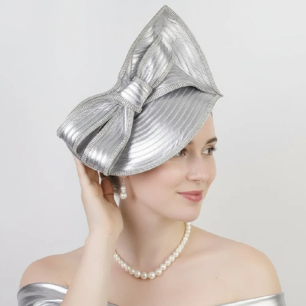 Formal bow fascinator