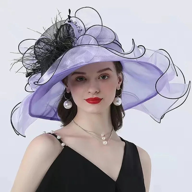 Kentucky Derby Organza Hat