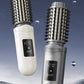 Cordless heated hair styling brush