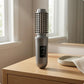 Cordless brush for shaping hair