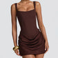 Corset mini dress front view