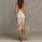 Ivory Sweetheart Midi Dress