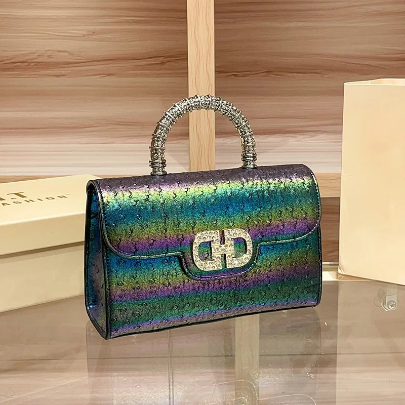 Ostrich Texture Handbag