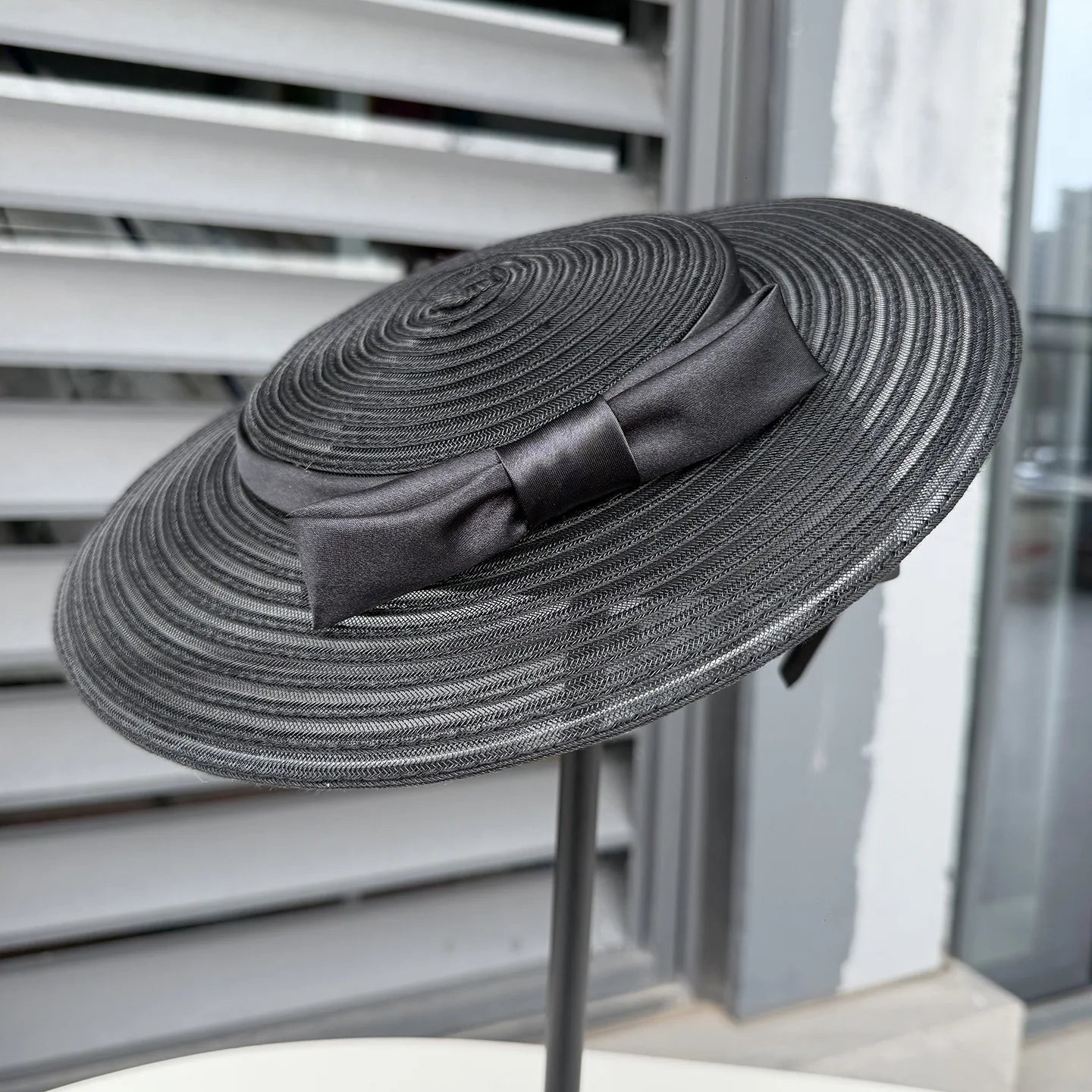Satin Ribbon Church Hat