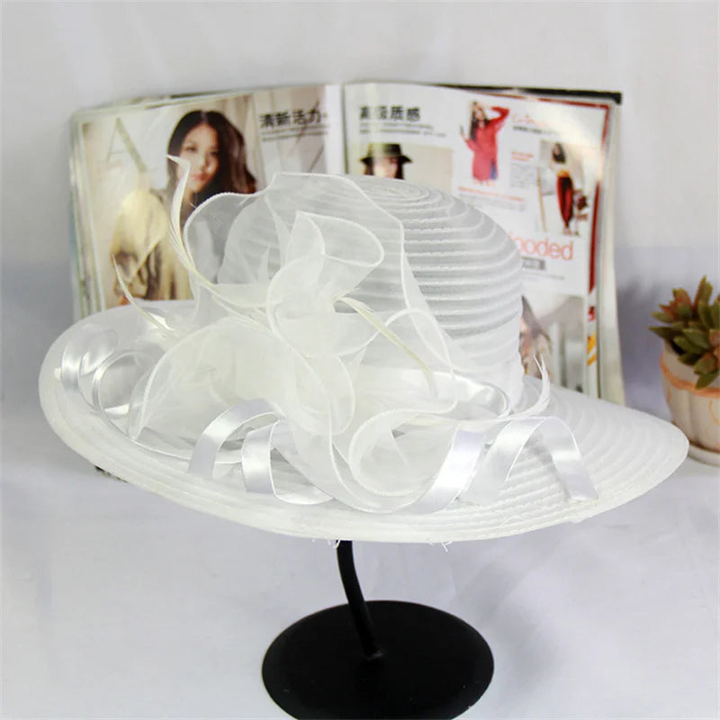 Organza Derby Hat