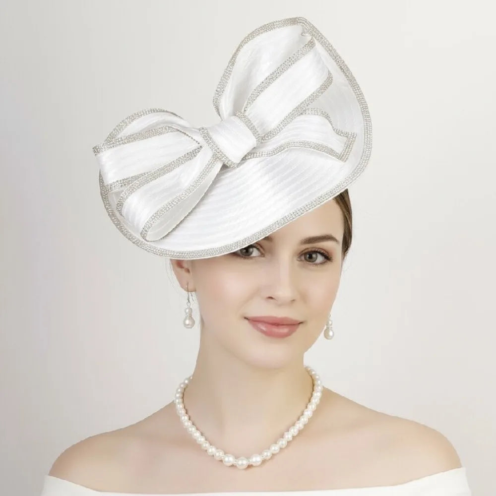 Ribbon bow hat
