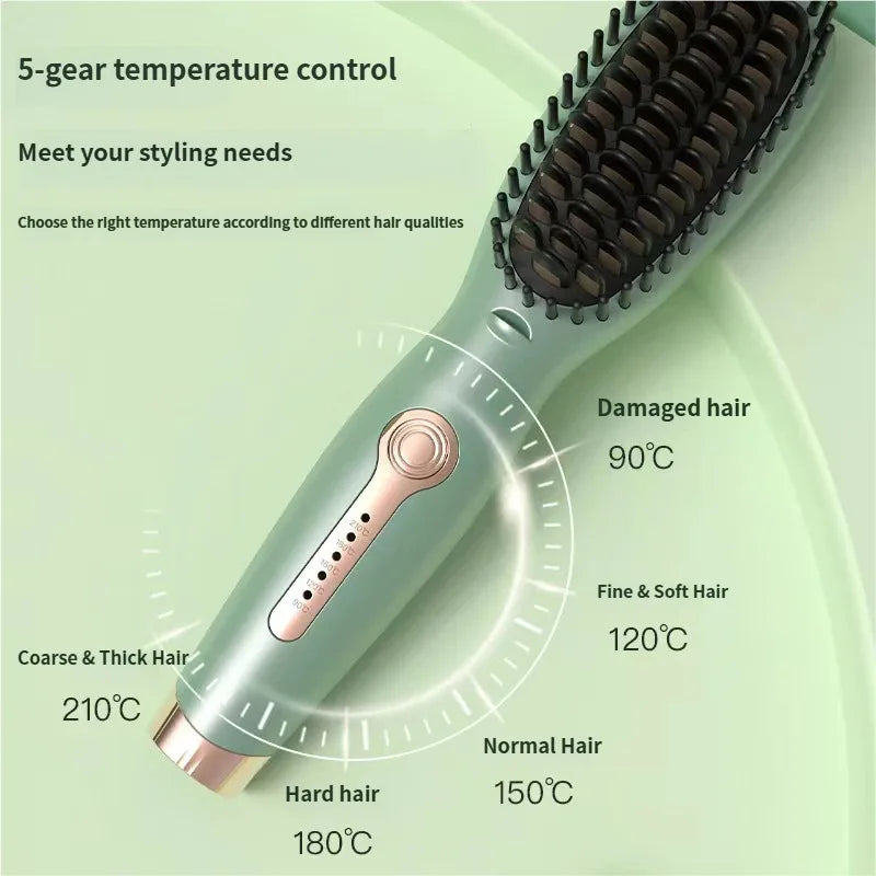 Heated Hair Curling Brush