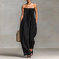 Smocked Tube Jumpsuit