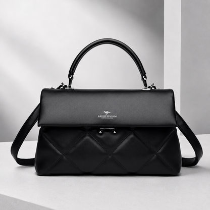 Black Quilted Handbag