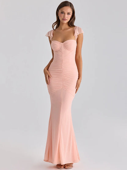 Pink mermaid dress