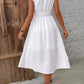 V neck lace dress