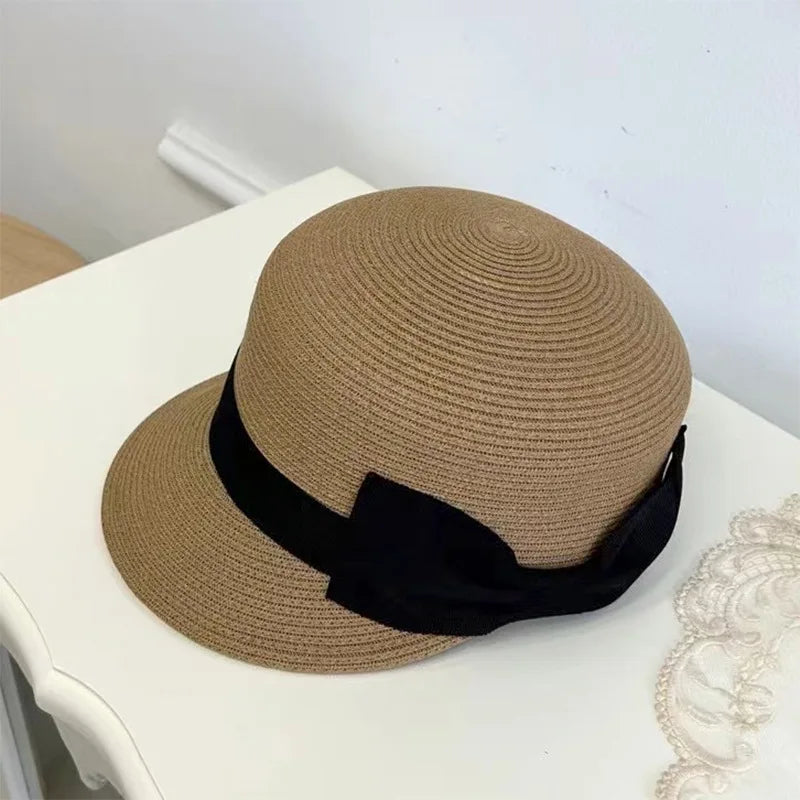 Ribbon brim hat