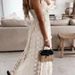 High low bohemian lace dress