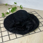 Lace hat with bow