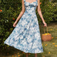 Floral Sweetheart Midi Dress