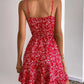 V-neck wrap midi dress